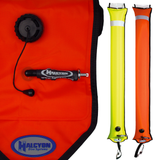Big Diver's Alert Marker, 4.5' (1.4 m) long (closed circuit)