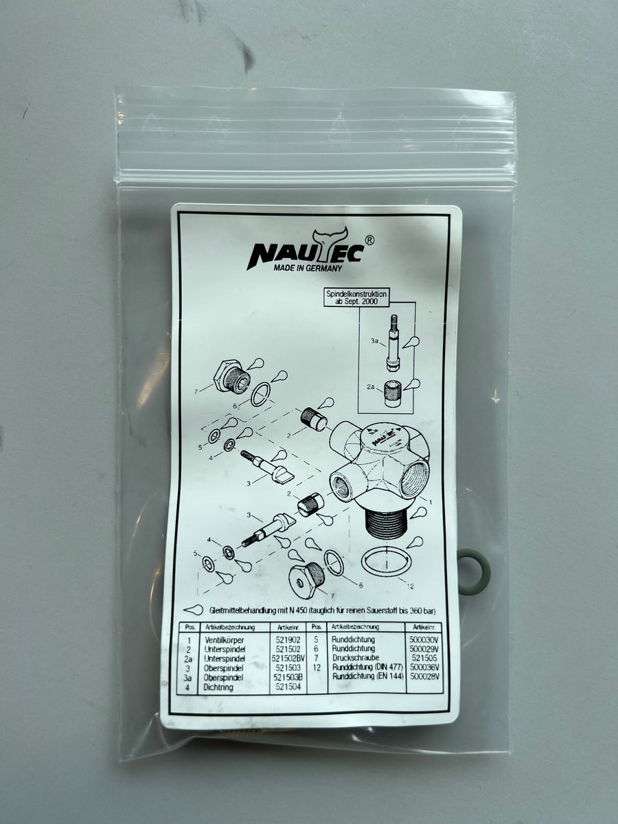 JJCCR Nautec service kit Living Oceans Malaysia