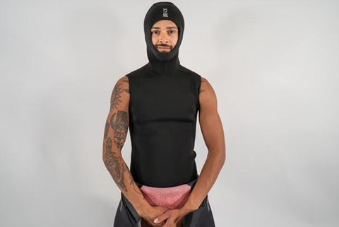Men's Neoprene Hooded Vest