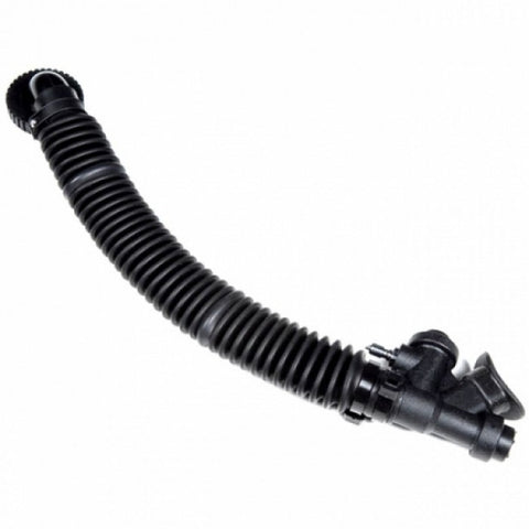 Corrugated BC Inflator Hose with Elbow (12" / 305 mm)