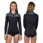 Women's Thermocline LS Swimsuit - Front Zip/ 女装长袖泳衣