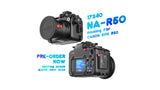 Nauticam NA-R50 Housing for Canon EOS R50 with RF-S 18-45 F4.5-6.3 IS STM Lens